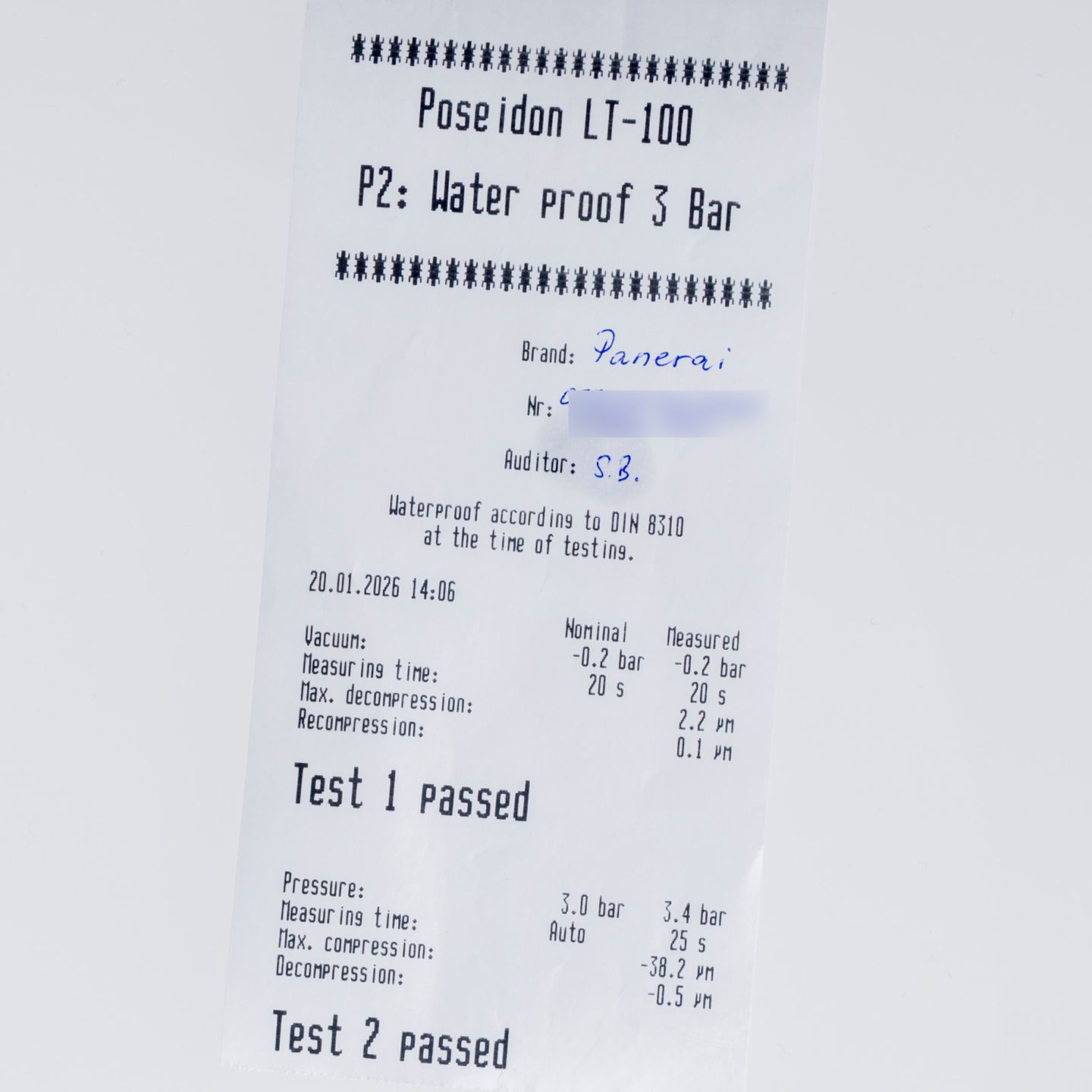 Panerai Luminor Due PAM00926 (Onbekend (willekeurig serienummer)) - Blauw wijzerplaat 38mm Titanium (5/8)