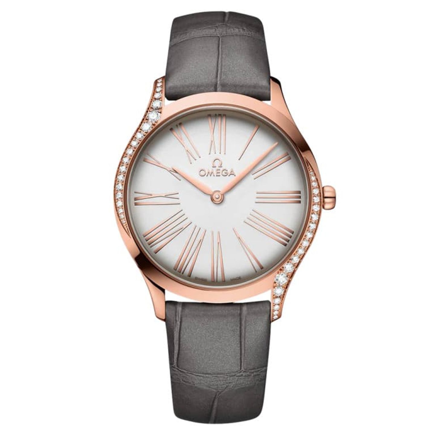 Omega De Ville Trésor 428.58.36.60.02.001 (2023) - Silver dial 36 mm Rose Gold case (1/1)