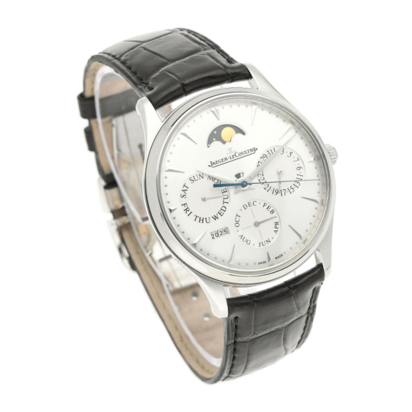 Jaeger-LeCoultre Master Ultra Thin Perpetual Q130842J (2021) - Silver dial 39 mm Steel case (3/5)