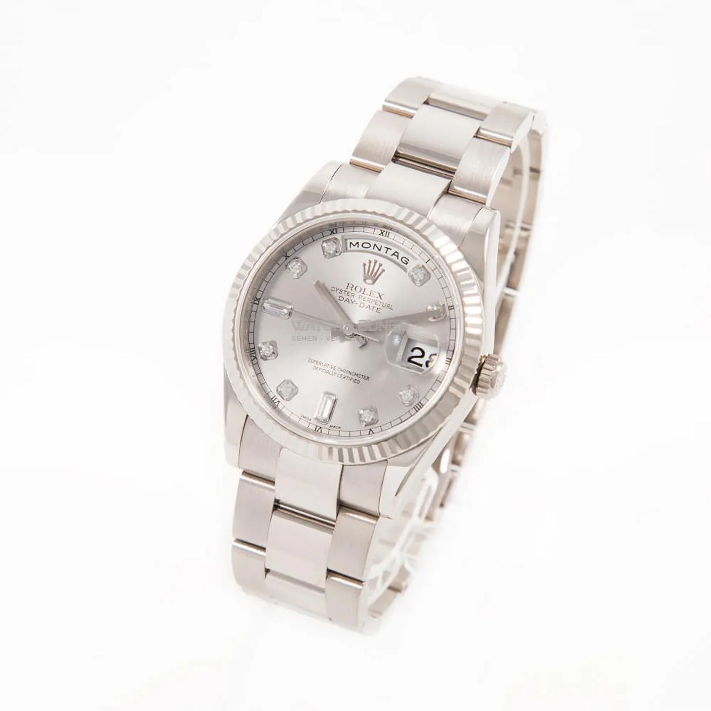 Rolex Day-Date 36 118239 (2007) - 36 mm White Gold case (5/8)