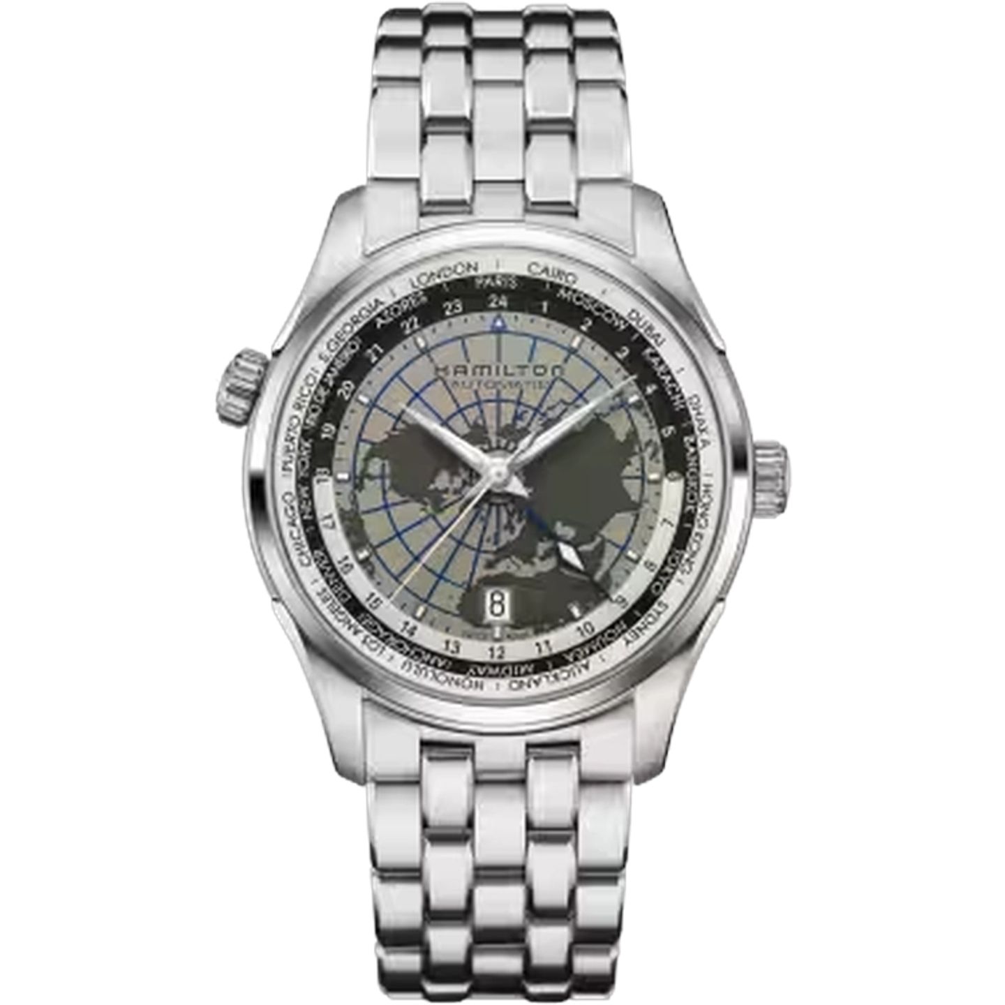 Hamilton Jazzmaster GMT Auto H32605181 (2025) - Onbekend wijzerplaat 42mm Onbekend (1/1)