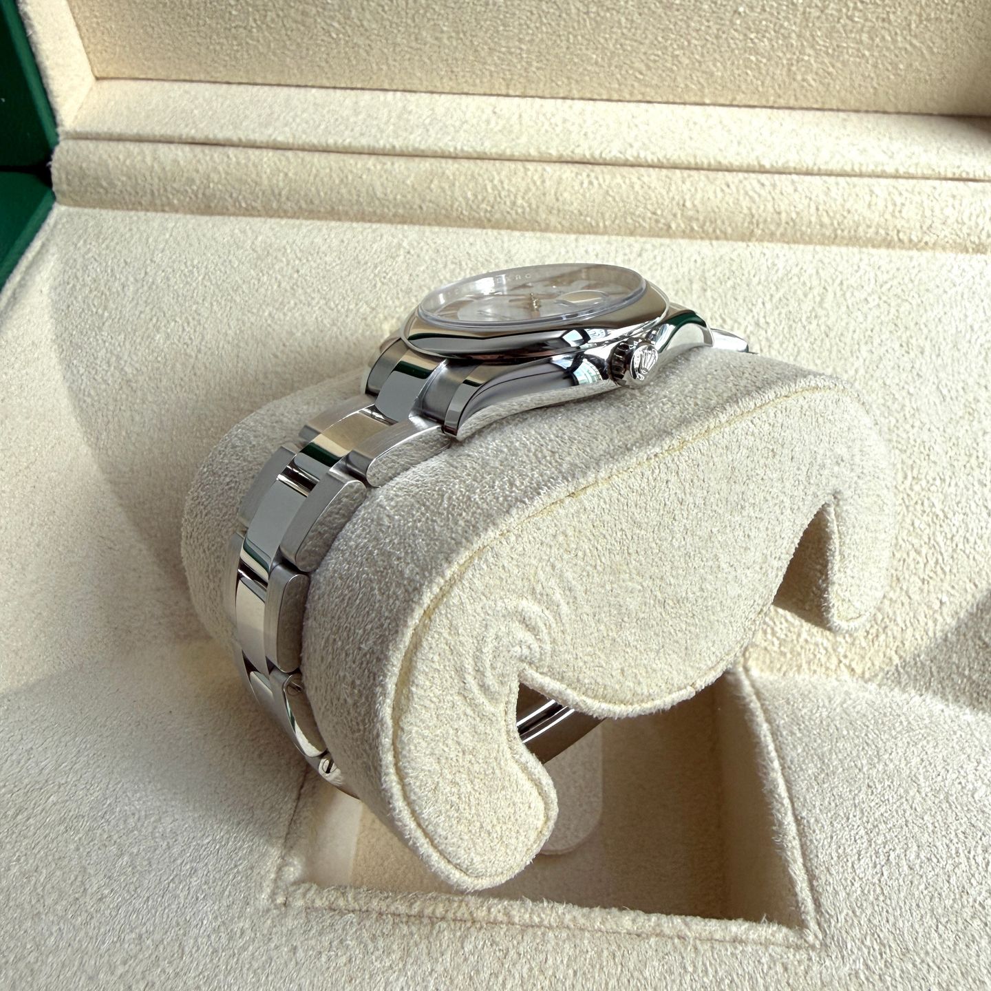 Rolex Datejust 31 278240 (2023) - Wit wijzerplaat 37mm Staal (4/7)