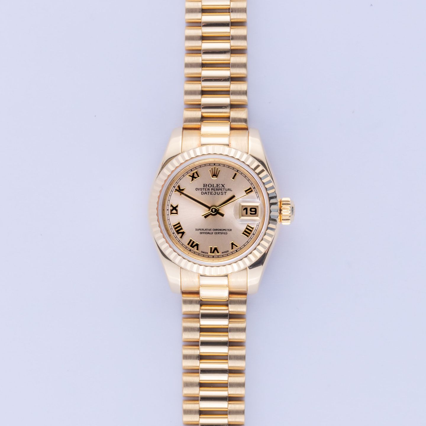 Rolex Lady-Datejust 179178 (2002) - 26 mm Yellow Gold case (3/7)