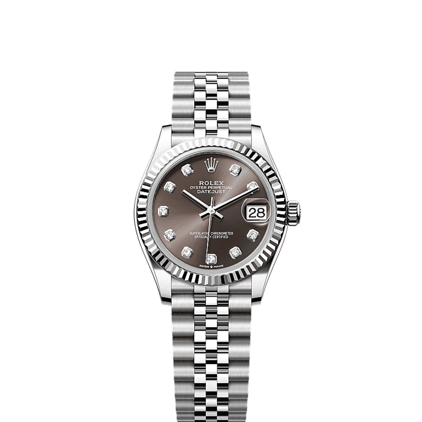 Rolex Datejust 31 278274 (2025) - Grijs wijzerplaat 31mm Staal (1/1)