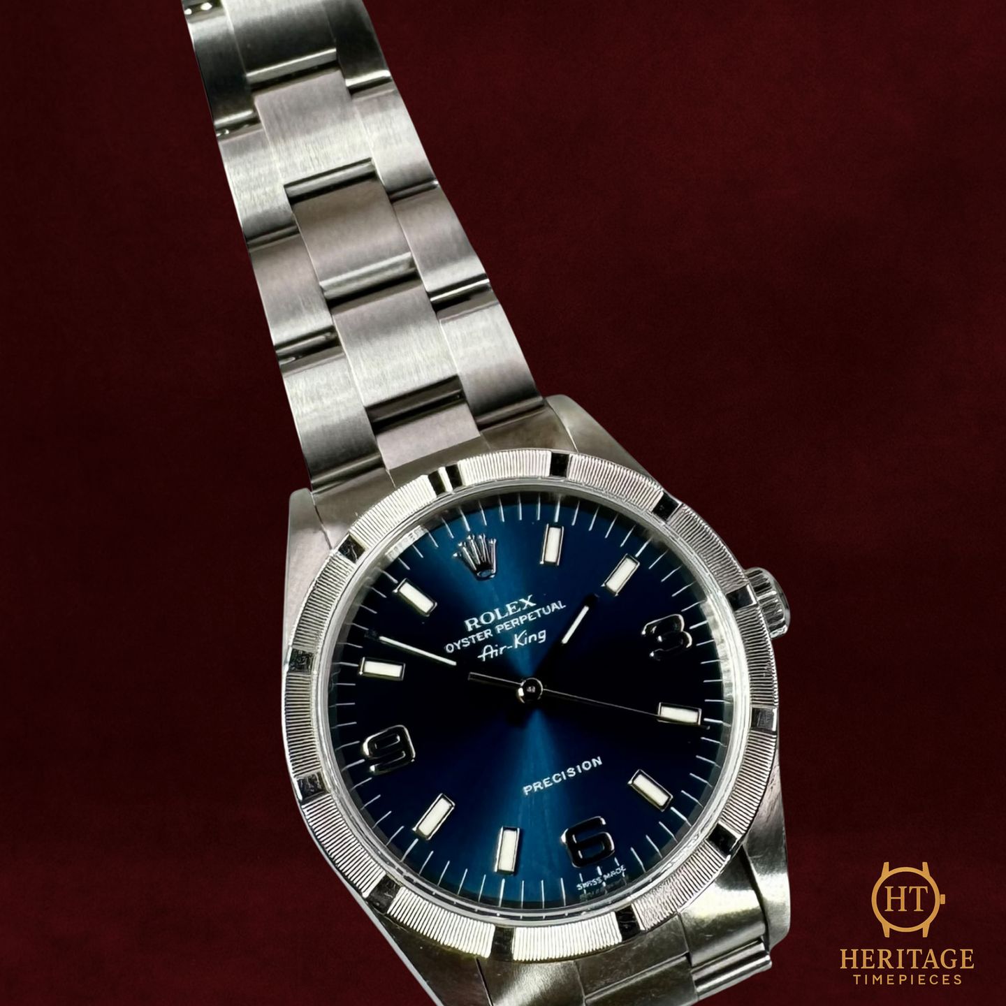 Rolex Air-King 14010 (2001) - 34 mm Steel case (5/8)