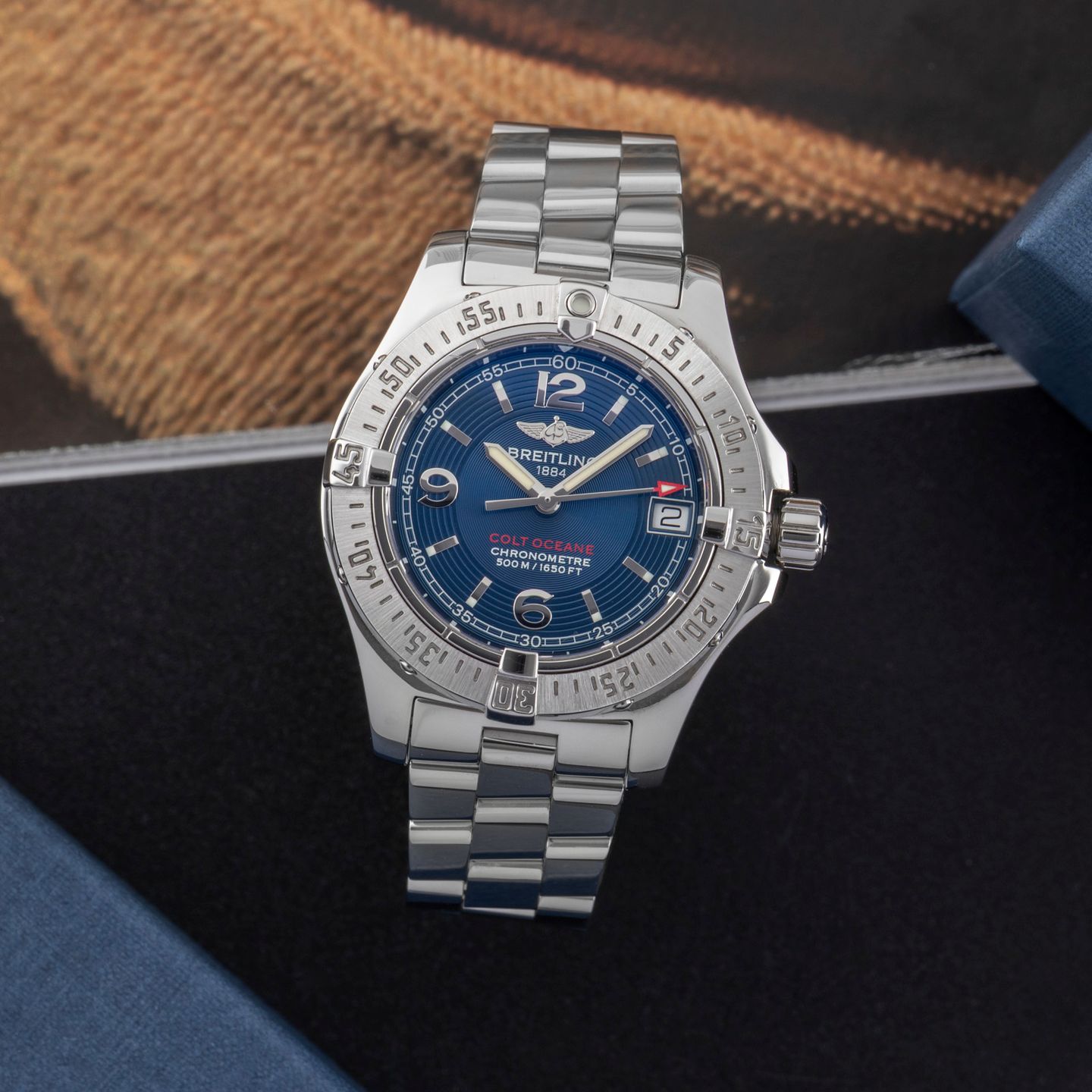 Breitling Colt Oceane A77380 (2005) - 33 mm Steel case (1/8)