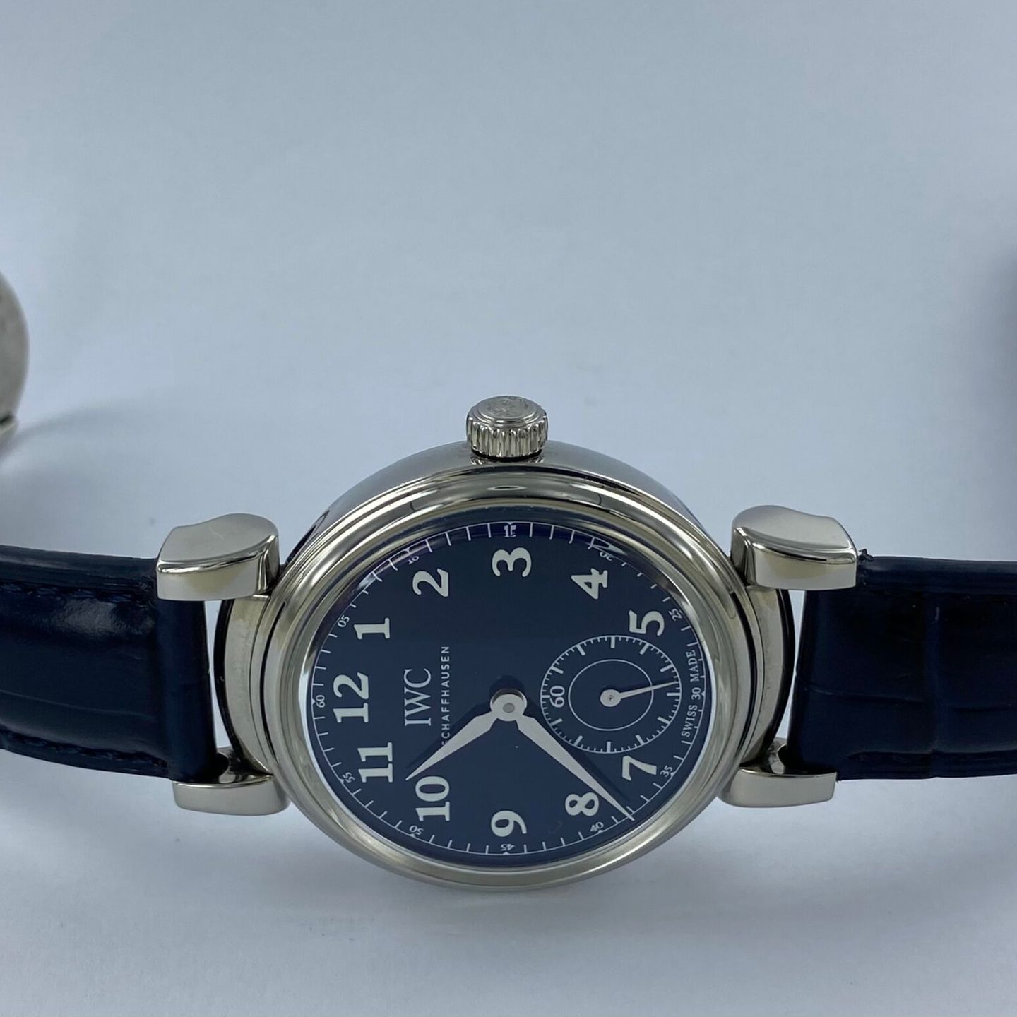 IWC Da Vinci Automatic IW358102 (Onbekend (willekeurig serienummer)) - Blauw wijzerplaat 40mm Staal (2/8)