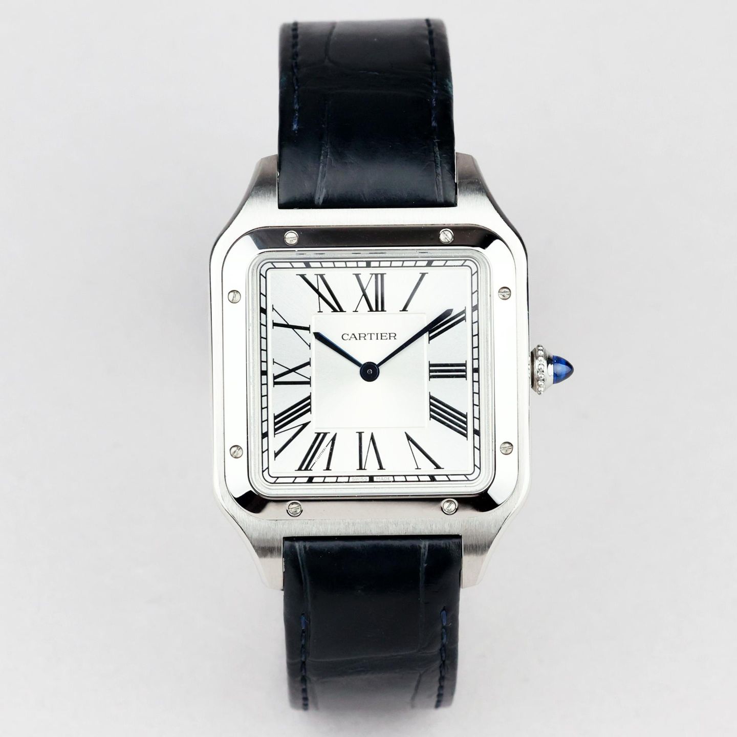 Cartier Santos Dumont WSSA0032 (2022) - 47mm Staal (1/8)