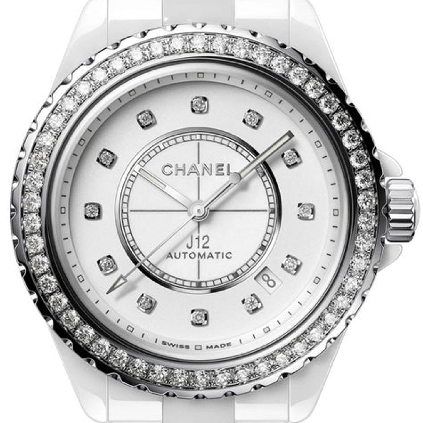 Chanel J12 H7189 (2026) - Wit wijzerplaat 38mm Keramiek (1/1)