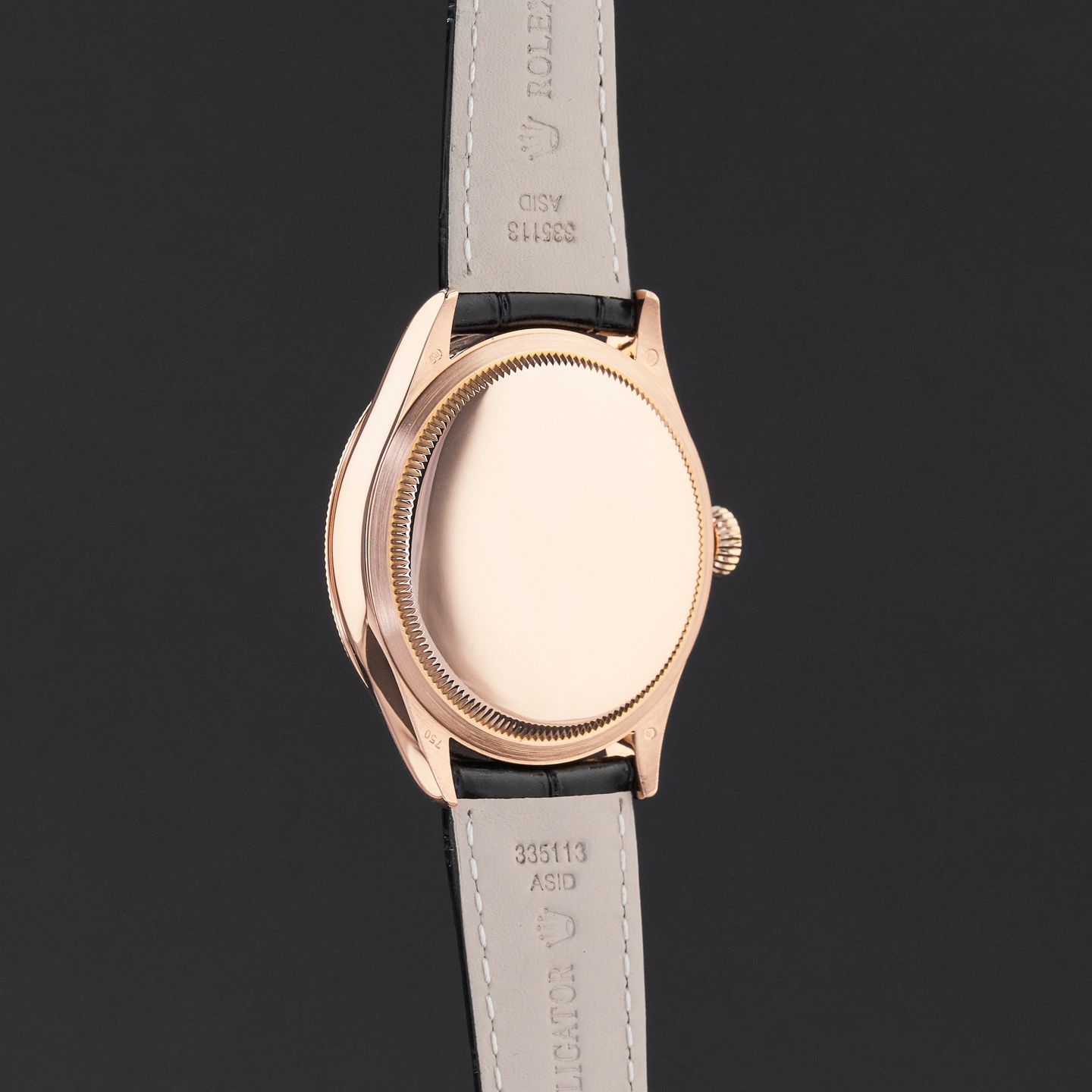 Rolex Cellini Time 50505 (2015) - Silver dial 39 mm Rose Gold case (7/8)