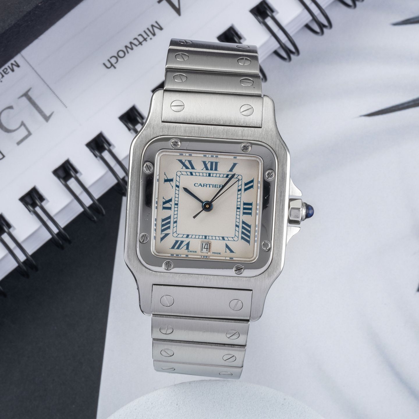 Cartier Santos Galbée W20018D6 - (1/8)