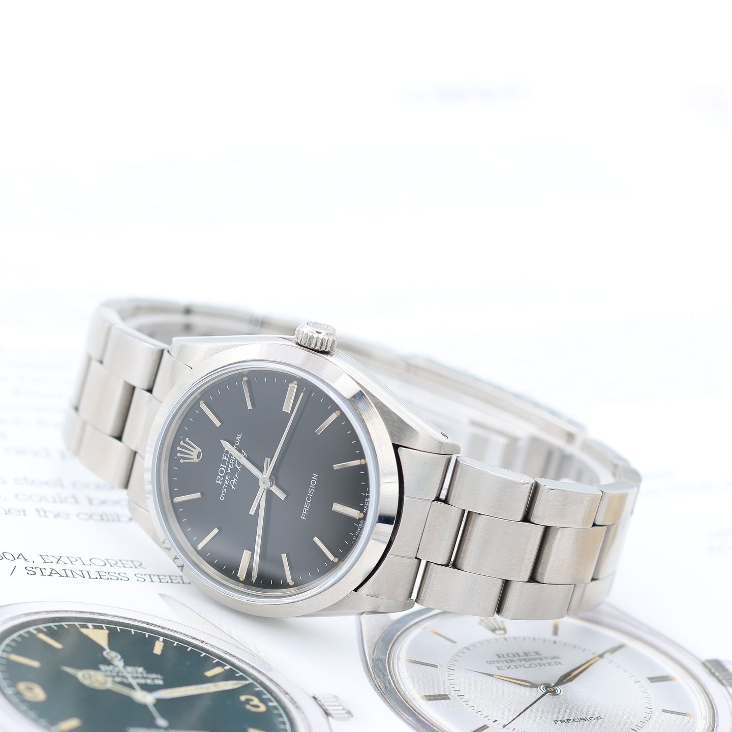 Rolex Air-King 5500 - (7/8)