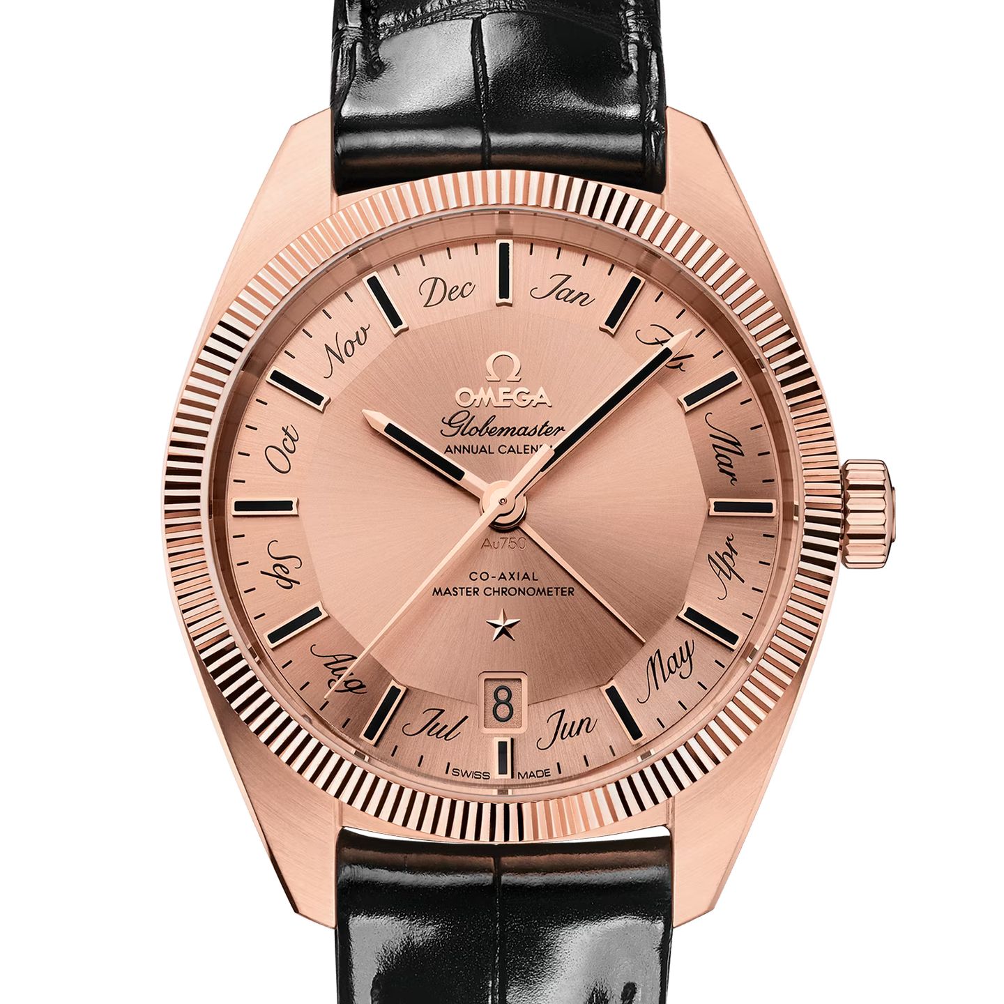 Omega Globemaster 130.53.41.22.99.002 (2024) - Roze wijzerplaat 41mm Roségoud (1/1)