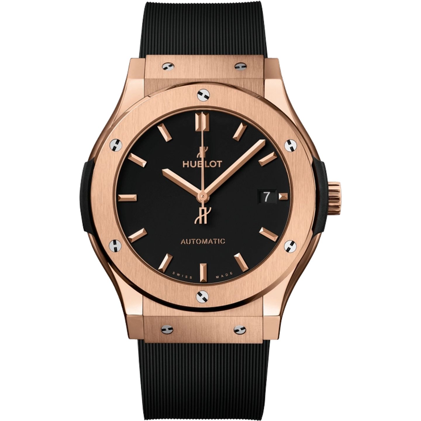 Hublot Classic Fusion 511.OX.1181.RX (2025) - Black dial 45 mm Rose Gold case (1/1)
