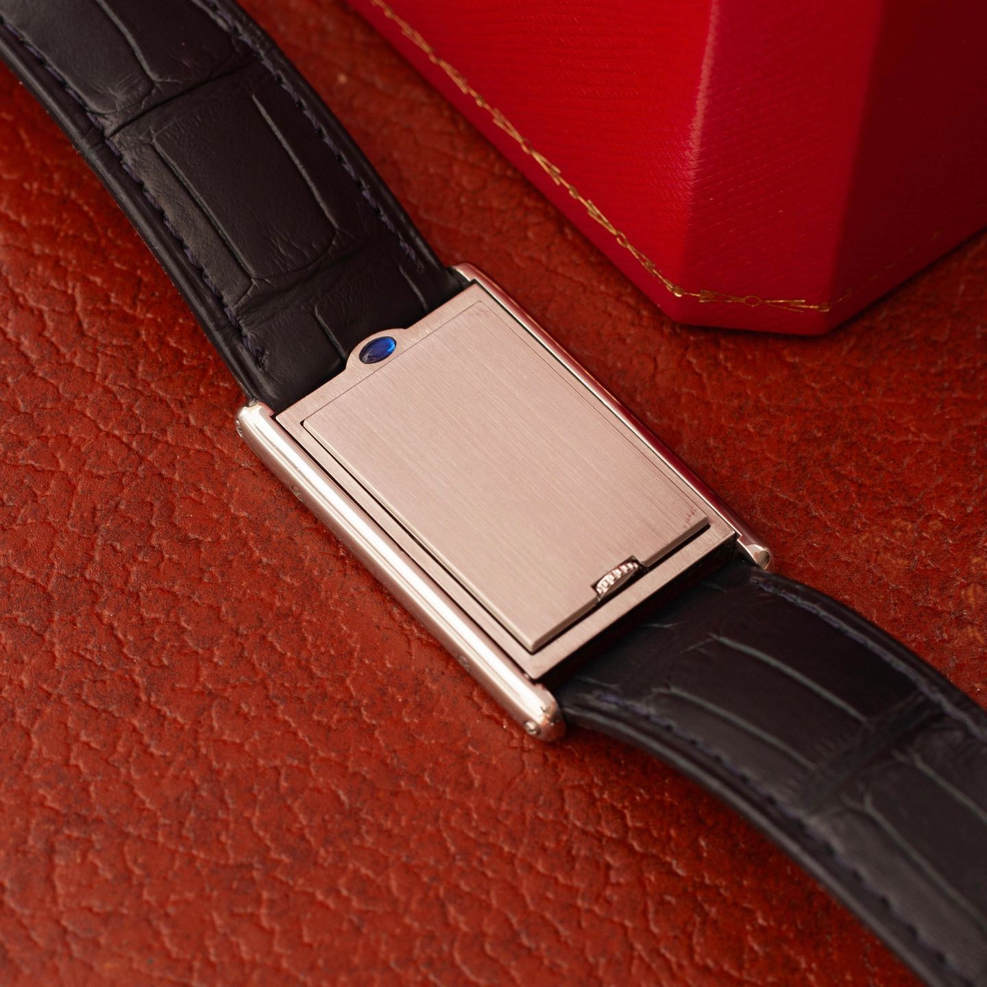 Cartier Tank 2390 (Unknown (random serial)) - White dial 25 mm Steel case (4/8)