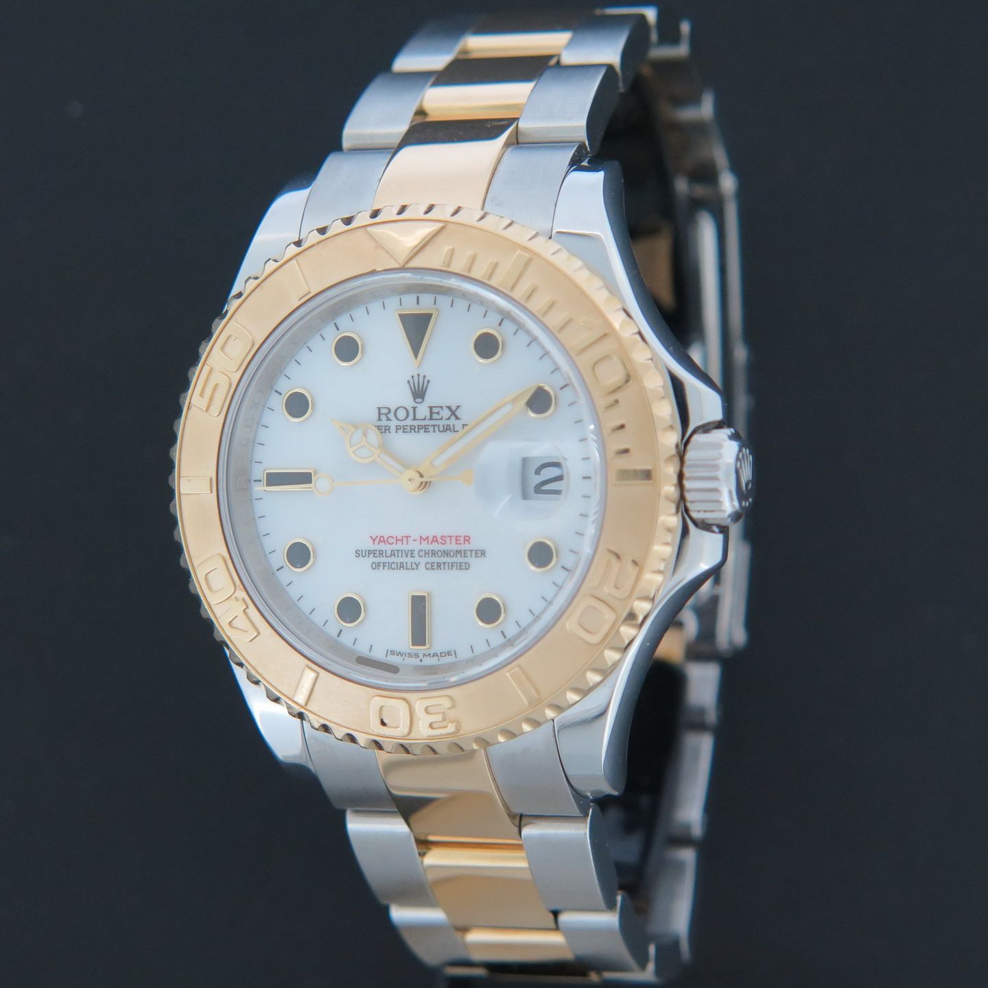 Rolex Yacht-Master 40 16623 (2009) - 40mm Goud/Staal (1/4)