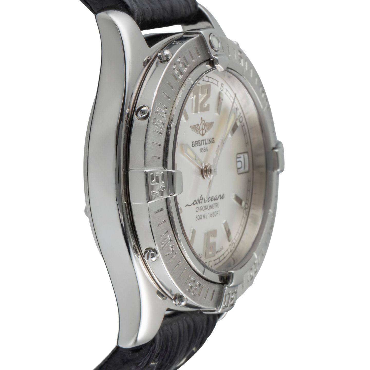 Breitling Colt Oceane A57350 (2000) - White dial 34 mm Steel case (7/8)