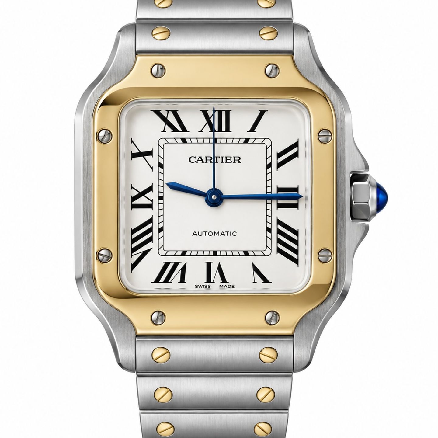 Cartier Santos W2SA0016 (2026) - Silver dial 35 mm Steel case (1/1)