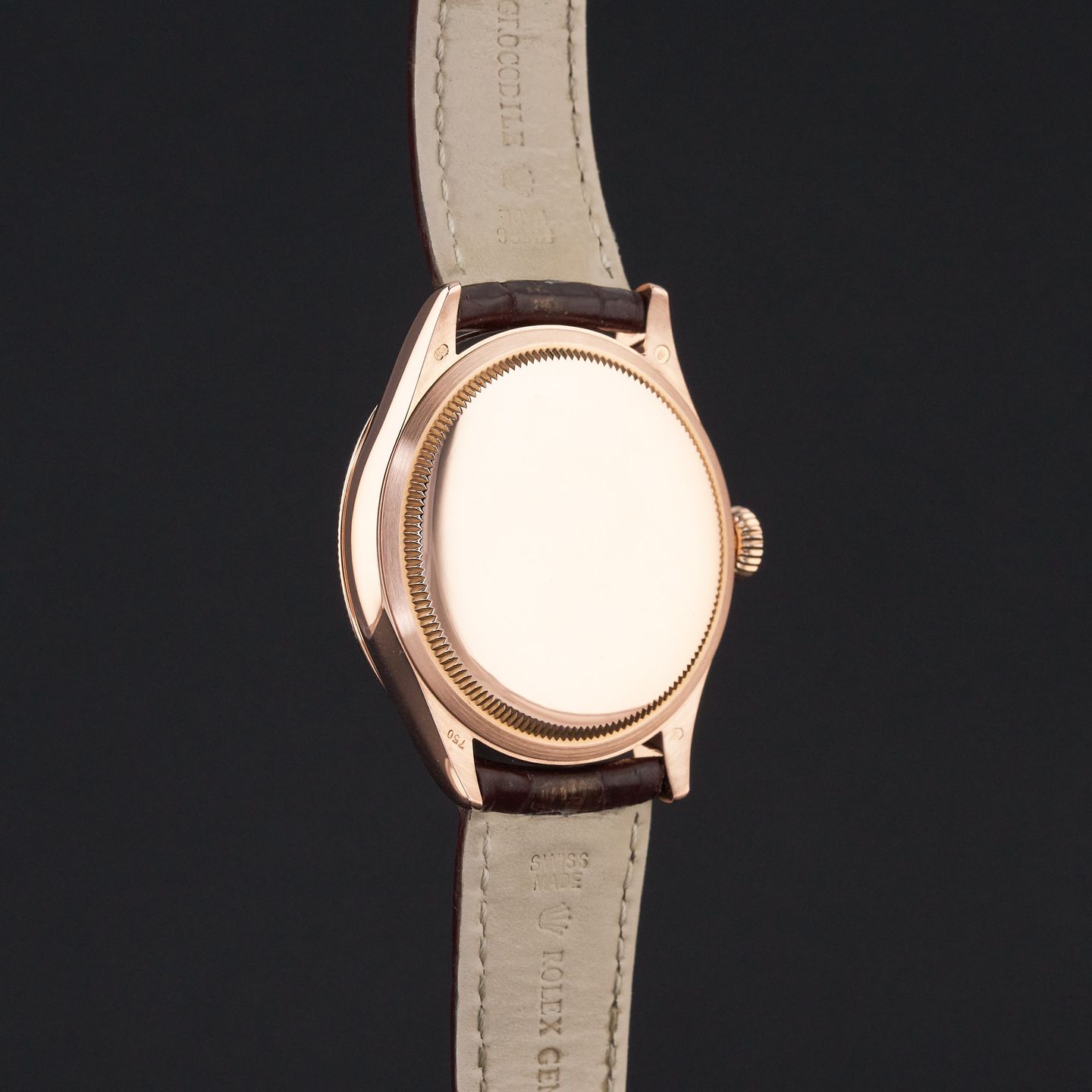 Rolex Cellini Time 50505 (2017) - Zilver wijzerplaat 39mm Roségoud (7/8)