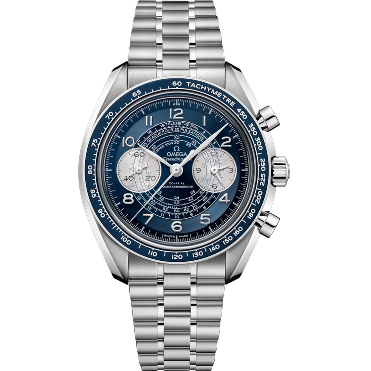 Omega Speedmaster Chronoscope 329.30.43.51.03.001 (2025) - Blue dial 43 mm Steel case (1/1)
