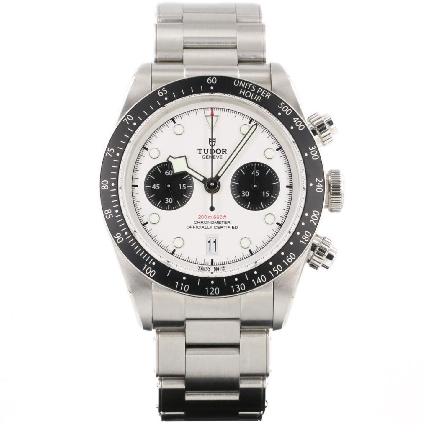Tudor Black Bay Chrono 79360N (2022) - White dial 41 mm Steel case (8/8)