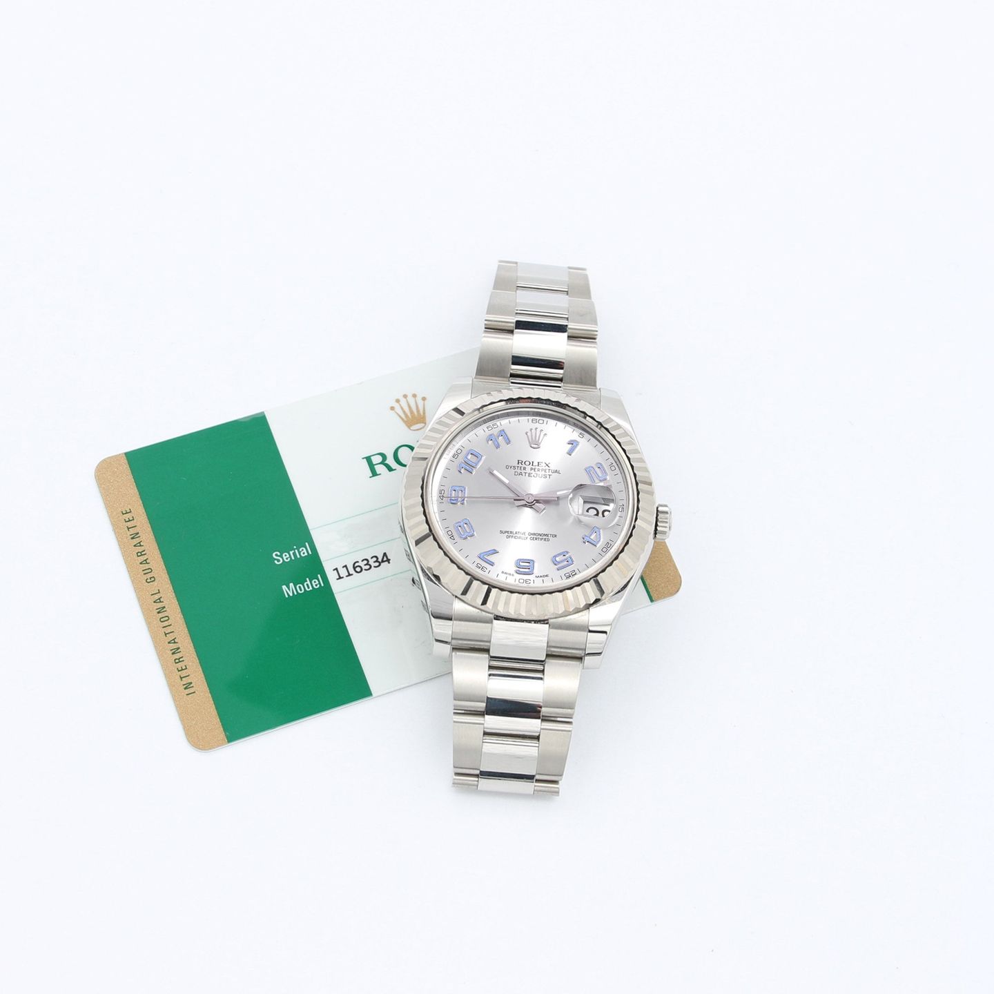 Rolex Datejust II 116334 (Unknown (random serial)) - 41 mm Steel case (3/6)