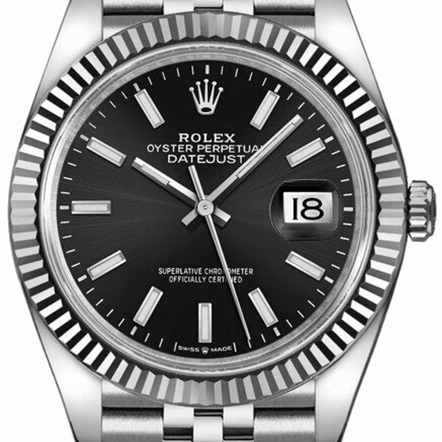 Rolex Datejust 36 126234 (2026) - Black dial 36 mm Steel case (1/1)