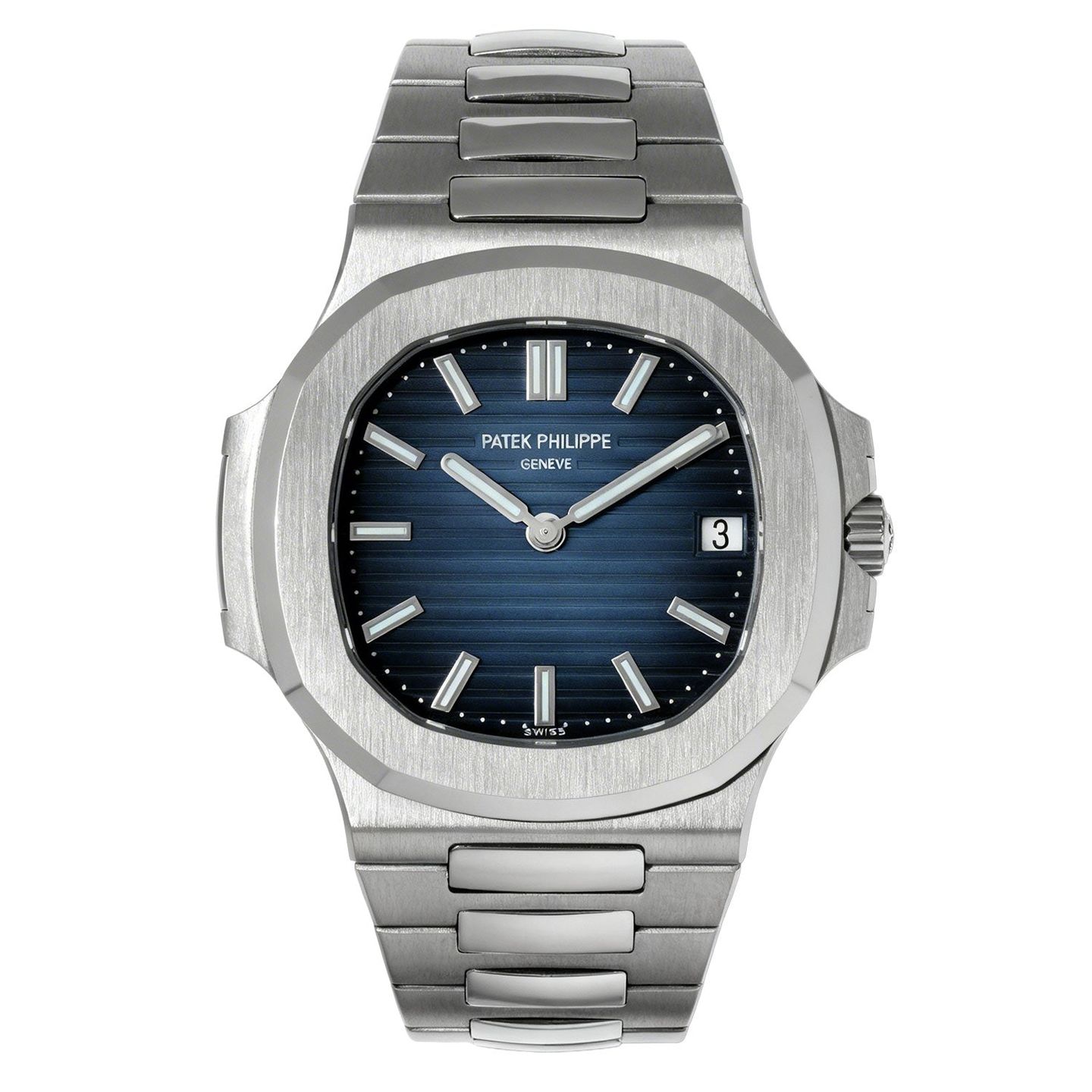 Patek Philippe Nautilus 5711/1A-001 (2019) - Blue dial 40 mm Steel case (1/3)