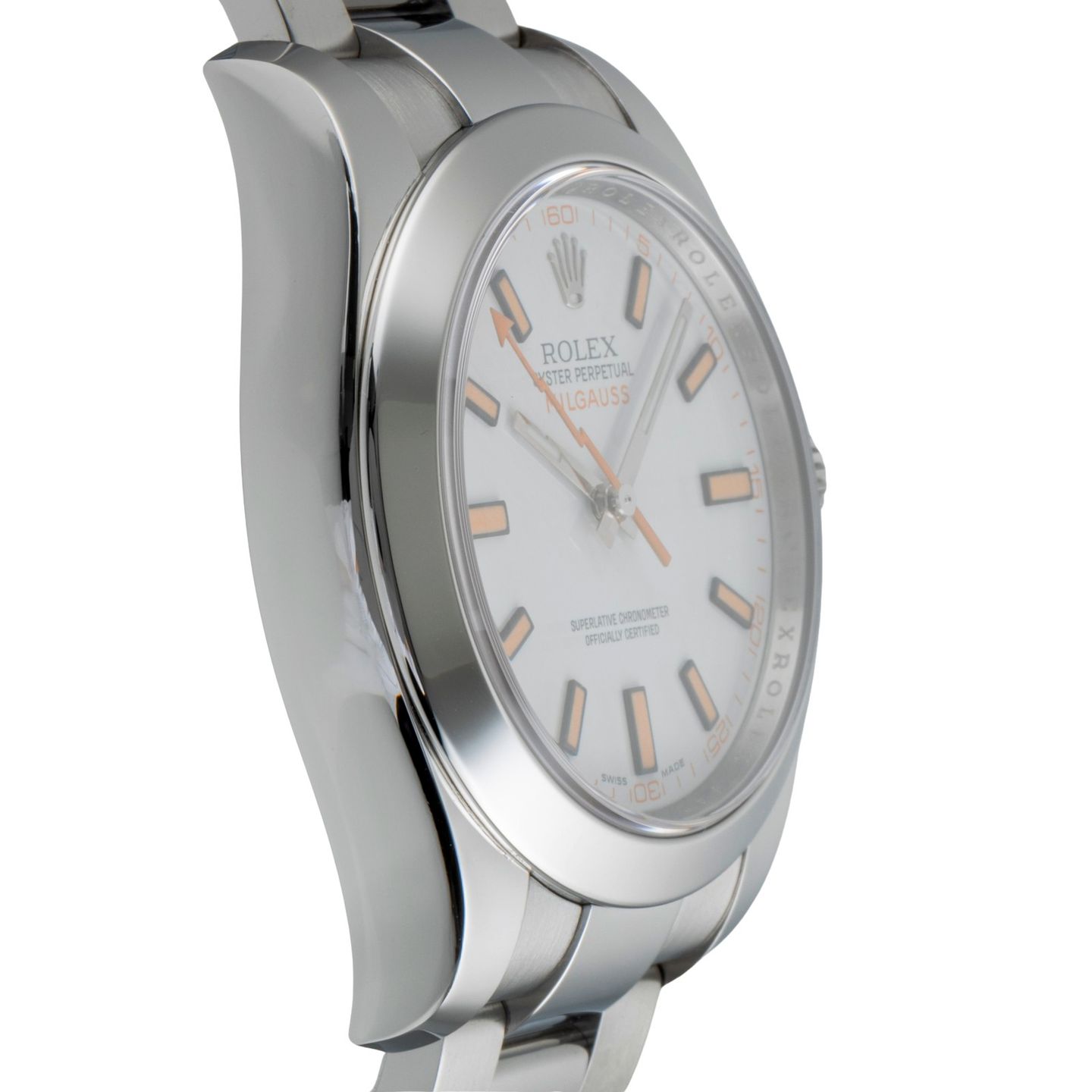 Rolex Milgauss 116400 (Onbekend (willekeurig serienummer)) - 40mm Staal (7/8)