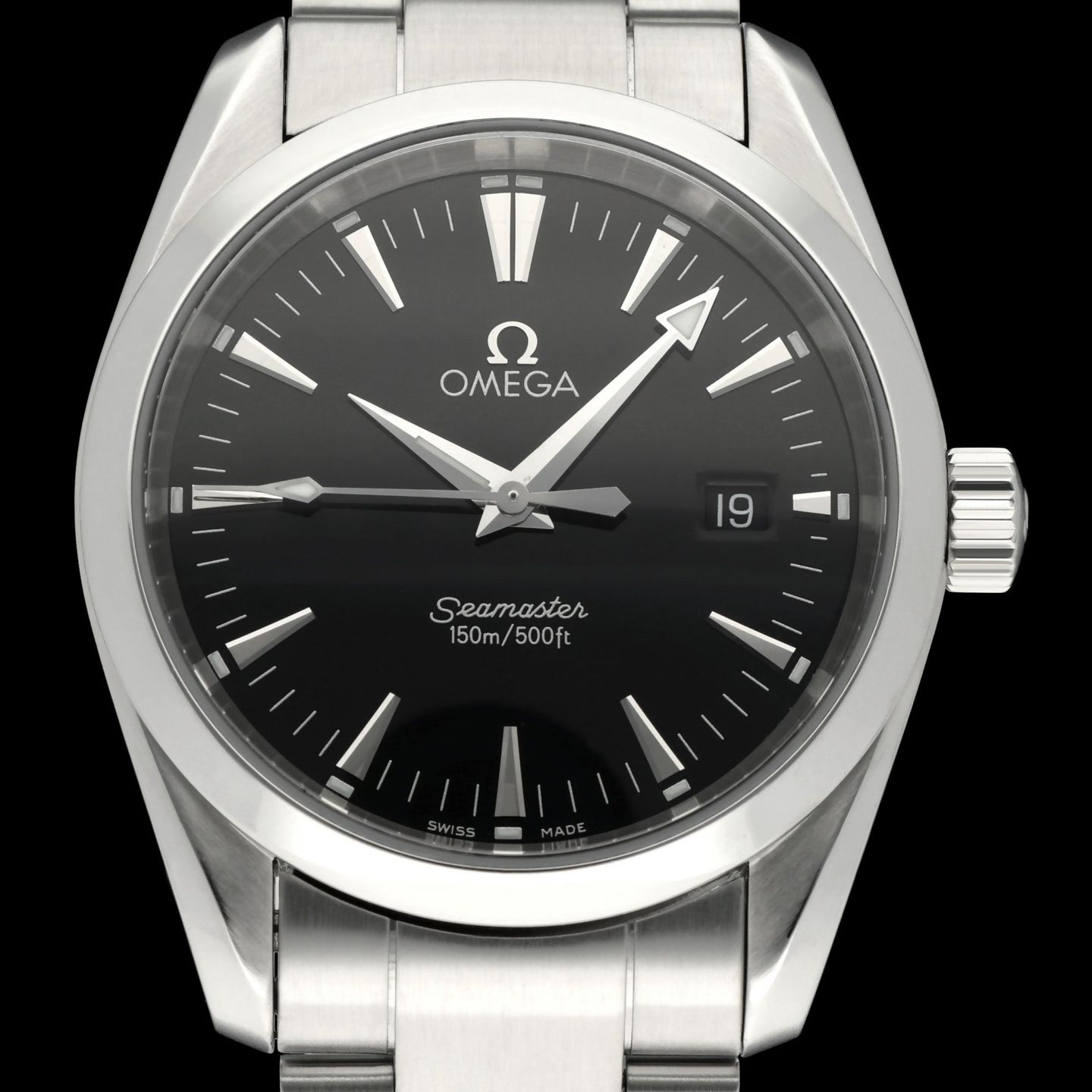 Omega Seamaster Aqua Terra 2518.50.00 (2006) - Black dial 36 mm Steel case (1/8)