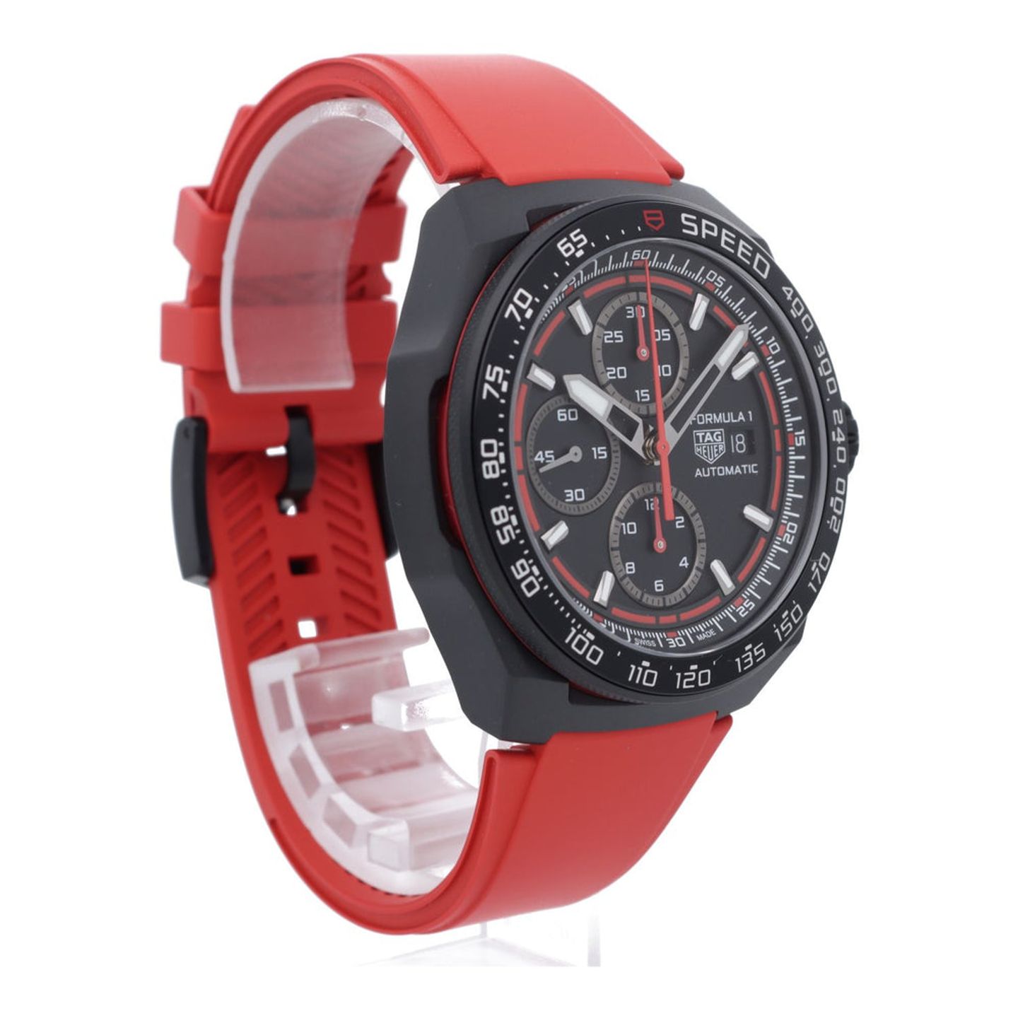 TAG Heuer Formula 1 CBZ2085.FT8093 (2026) - Zwart wijzerplaat 44mm Titanium (7/7)