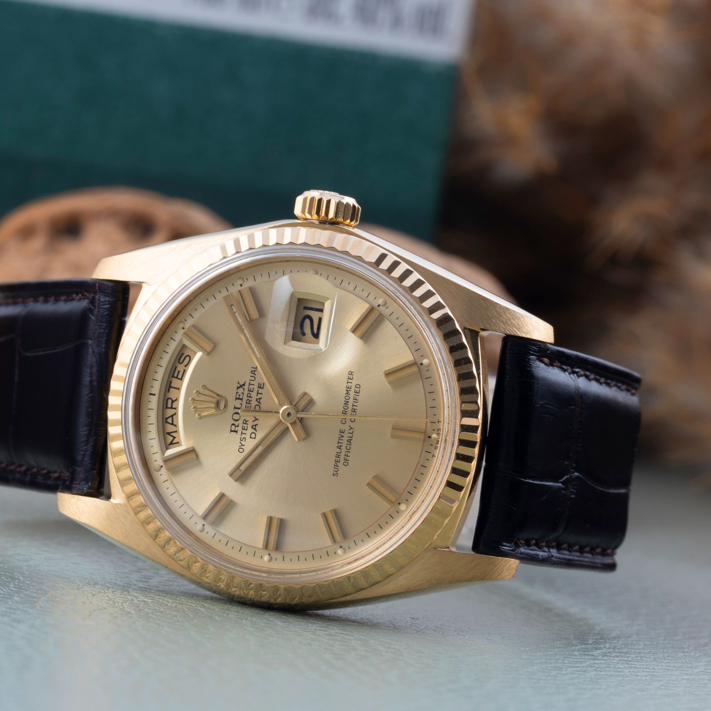 Rolex Day-Date 1803 (1969) - 36mm Geelgoud (2/8)