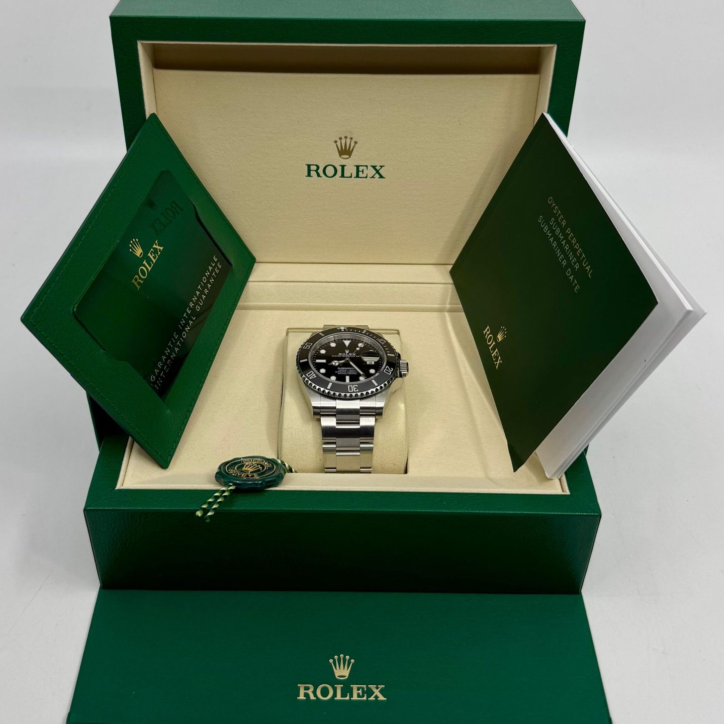 Rolex Submariner Date 126610LN (2025) - Zwart wijzerplaat 41mm Staal (3/8)