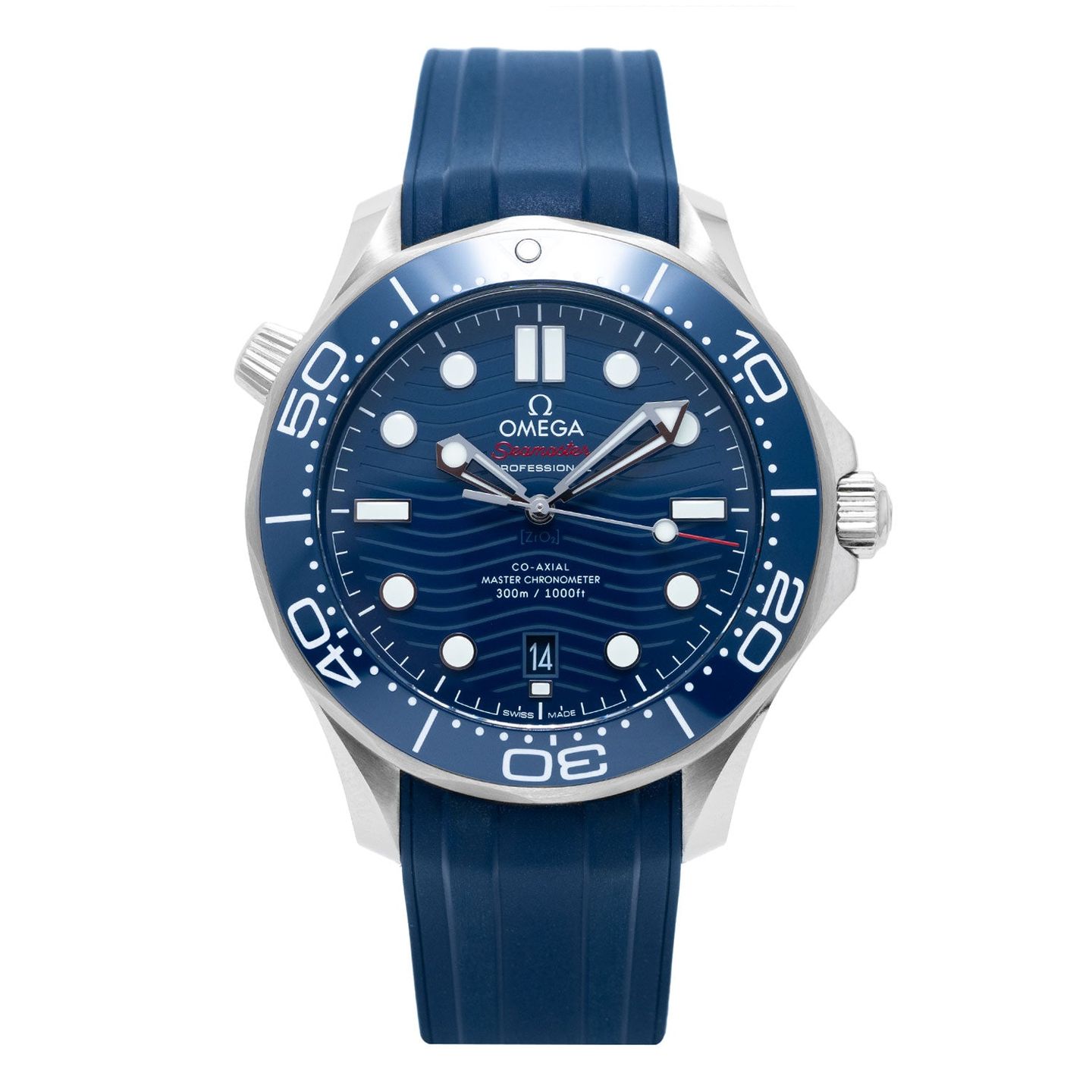 Omega Seamaster Diver 300 M 210.32.42.20.03.001 (2025) - Blauw wijzerplaat 42mm Staal (1/6)
