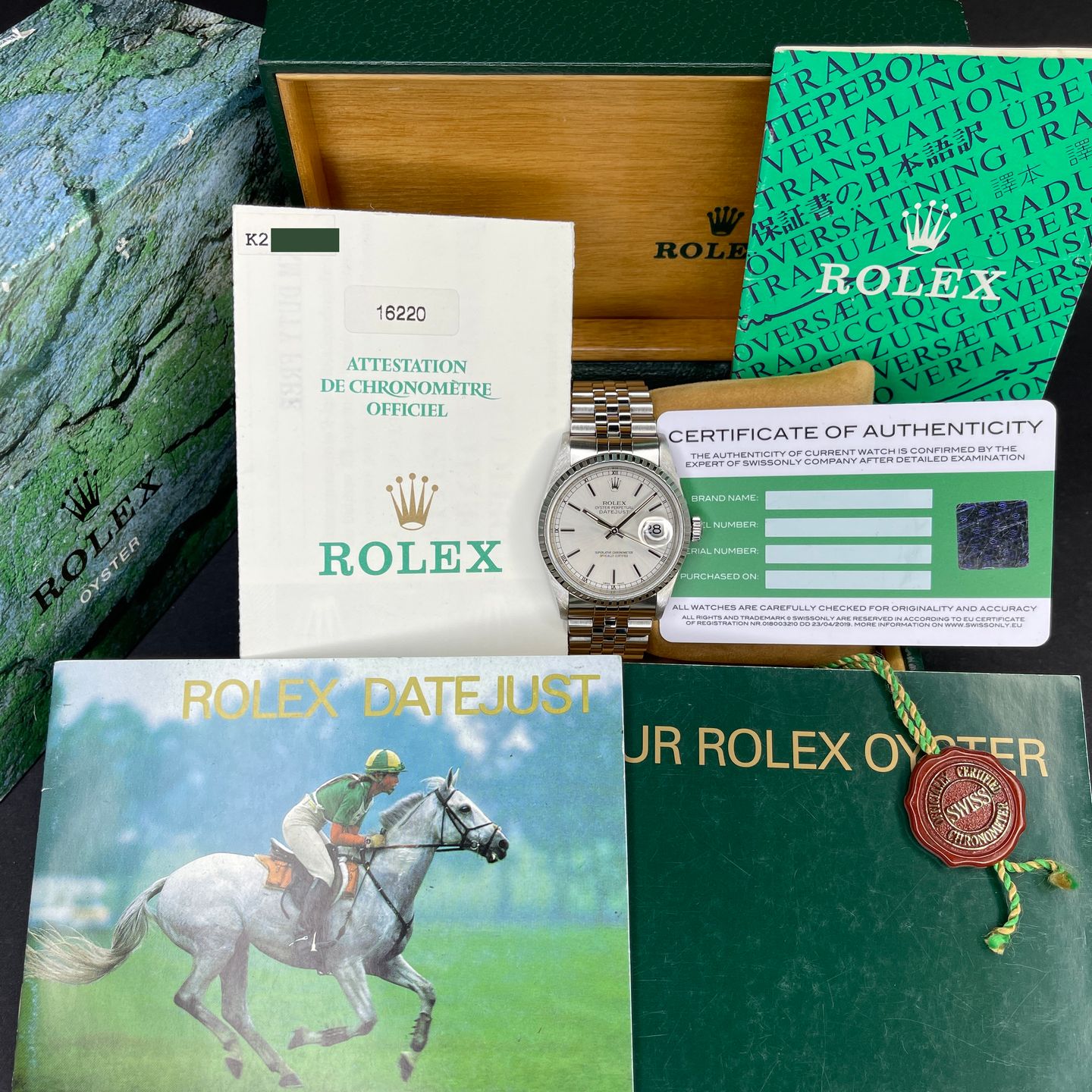 Rolex Datejust 36 16220 (2001) - 36 mm Steel case (2/7)