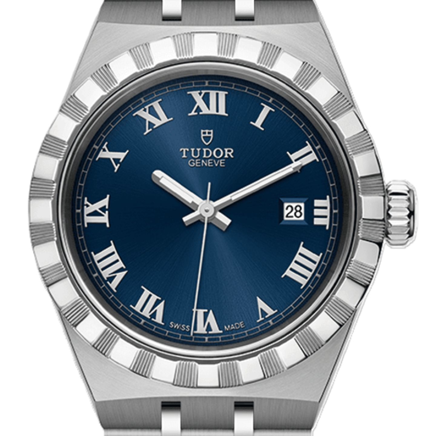 Tudor Royal 28300 (2026) - Blauw wijzerplaat 28mm Staal (1/1)