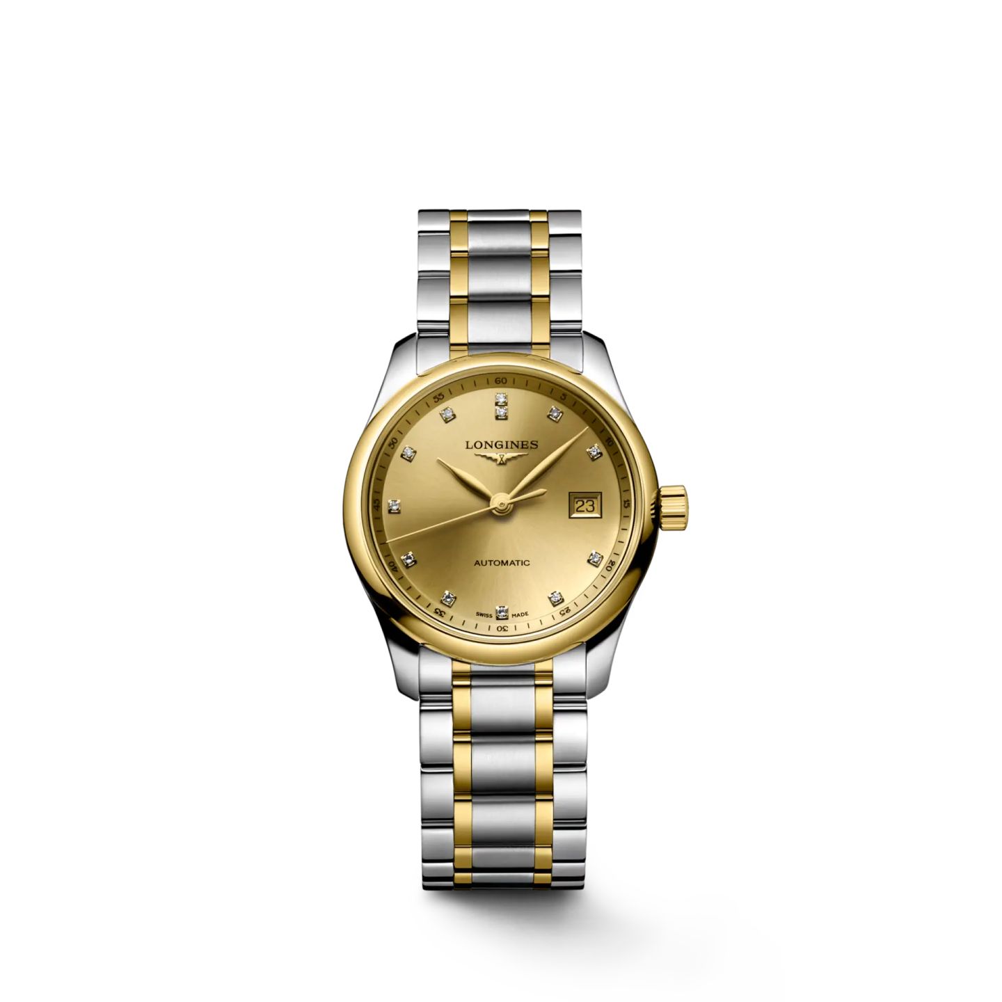 Longines Master Collection L2.257.5.37.7 (2025) - Champagne dial 29 mm Gold/Steel case (1/1)