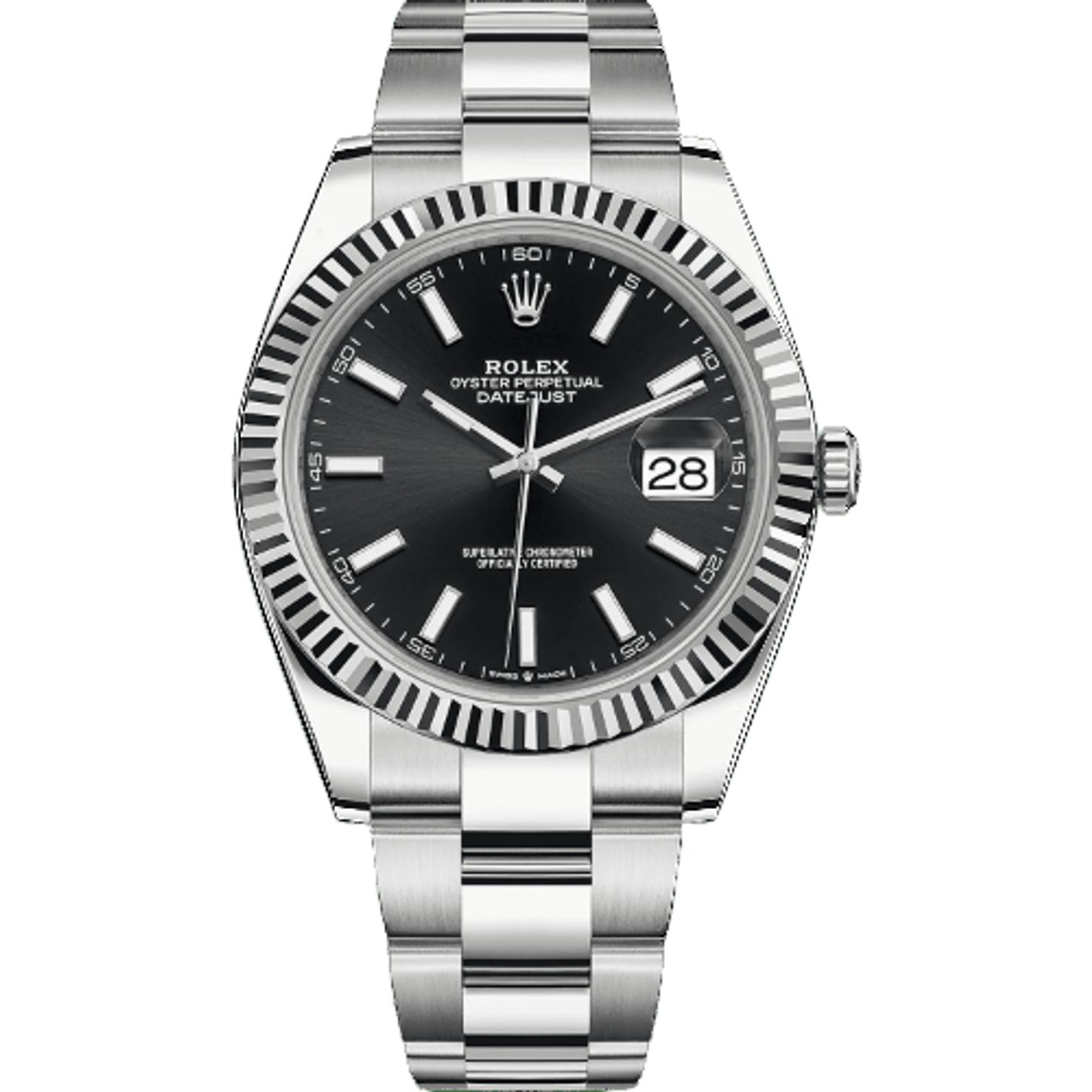 Rolex Datejust 41 126334 (2018) - Black dial 41 mm Steel case (1/6)