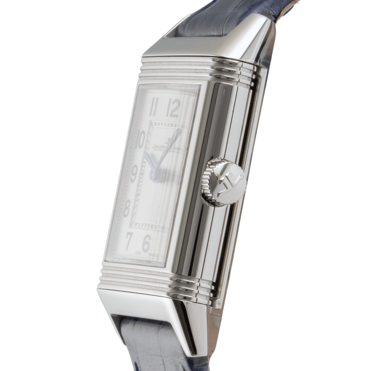 Jaeger-LeCoultre Reverso Q2618540  221.8.47 (Onbekend (willekeurig serienummer)) - Zilver wijzerplaat 21mm Staal (6/8)