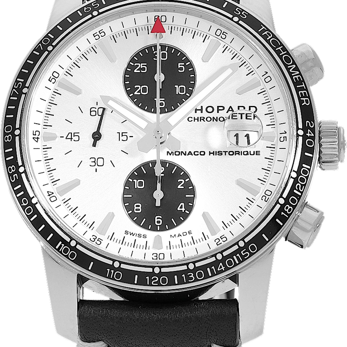 Chopard Grand Prix de Monaco Historique 168992-3012 (Unknown (random serial)) - Silver dial 42 mm Steel case (2/5)