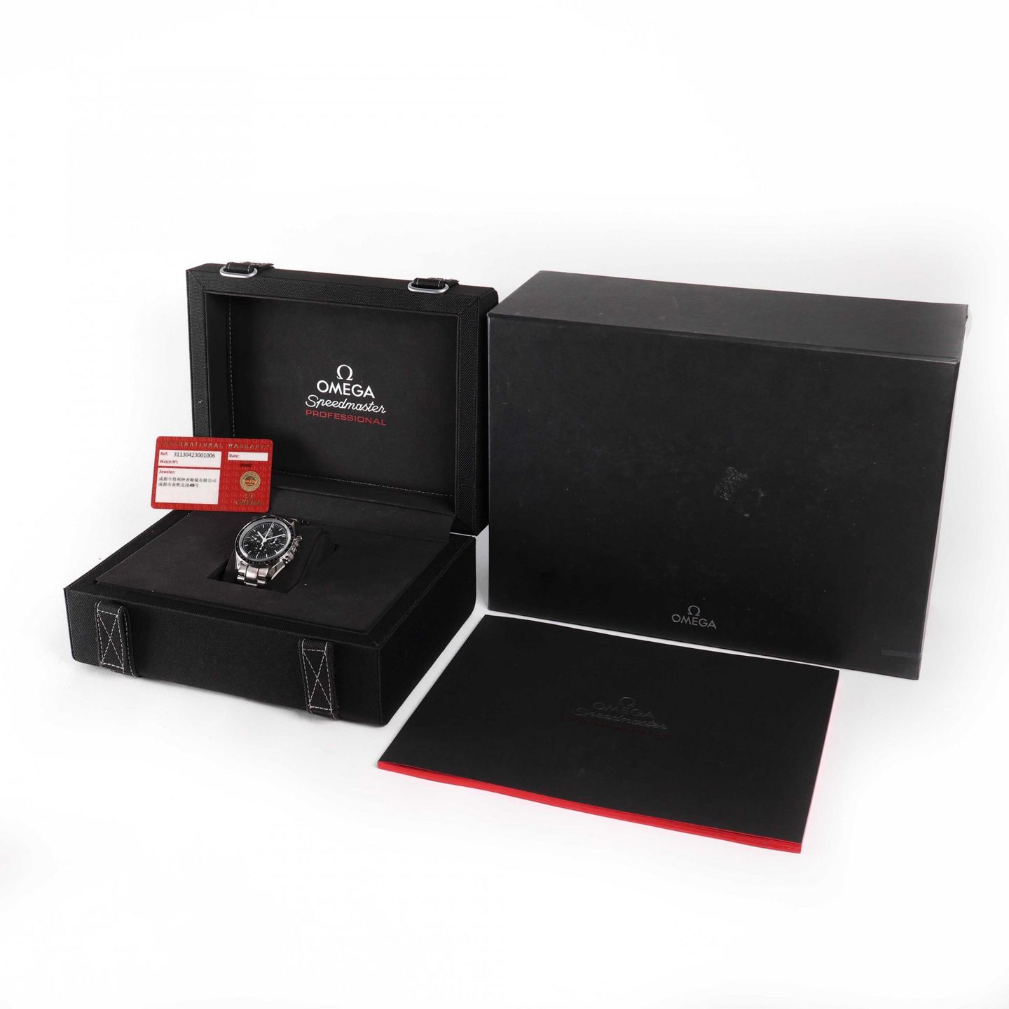 Omega Speedmaster Professional Moonwatch 311.30.42.30.01.006 (Unknown (random serial)) - Black dial 42 mm Steel case (3/3)