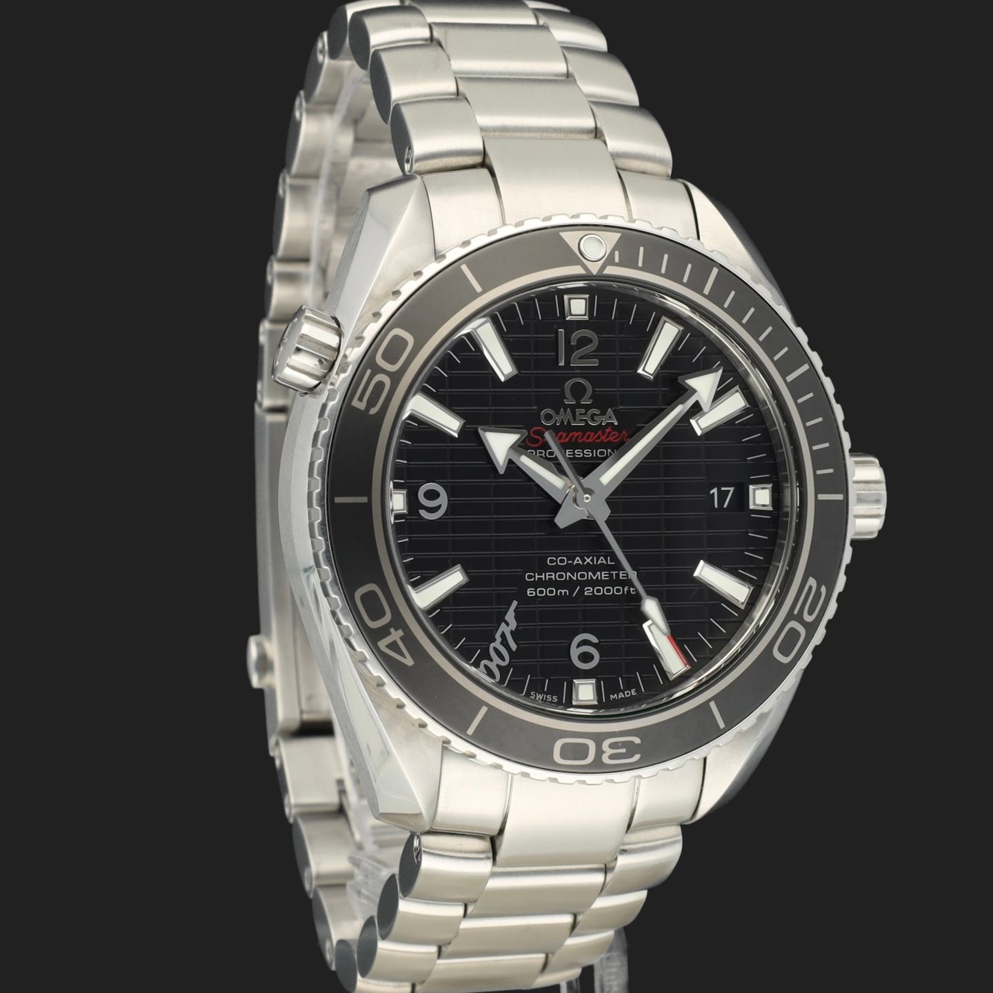 Omega Seamaster Planet Ocean 232.30.42.21.01.004 (2012) - Black dial 42 mm Steel case (4/8)