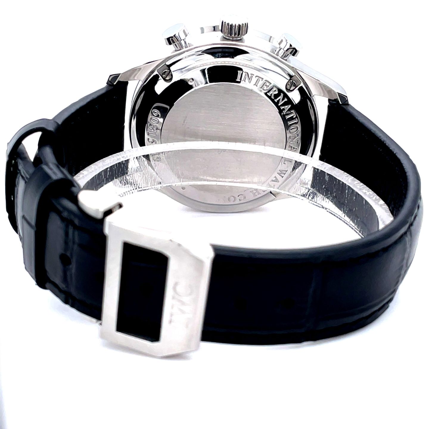 IWC Portuguese Chronograph IW371446 (2016) - Silver dial 41 mm Steel case (7/8)