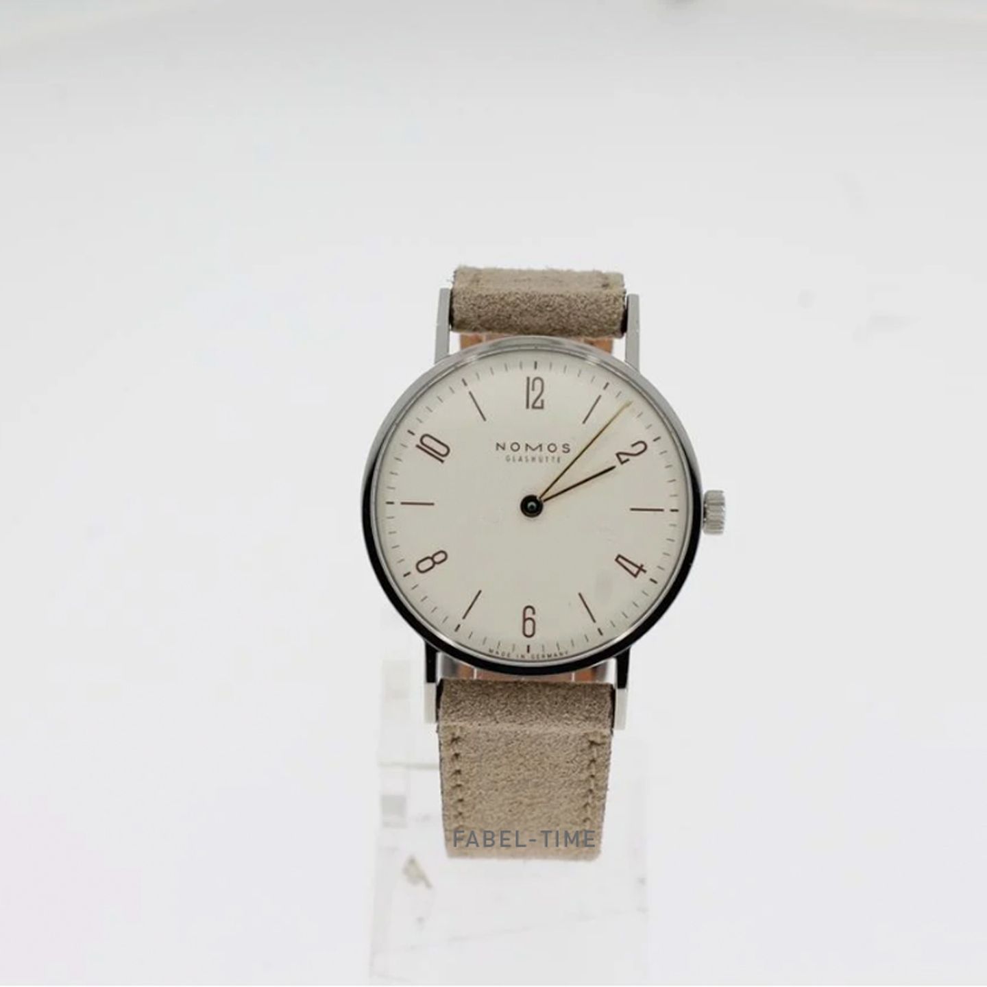 NOMOS Tangente 33 127 (2024) - Wit wijzerplaat 33mm Staal (1/1)