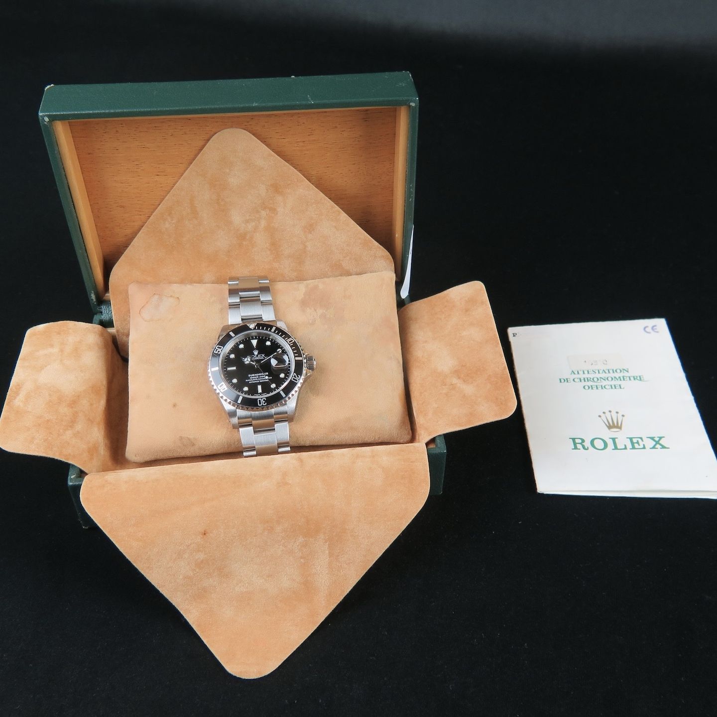 Rolex Submariner Date 116610BR (2001) - 40mm Staal (8/8)