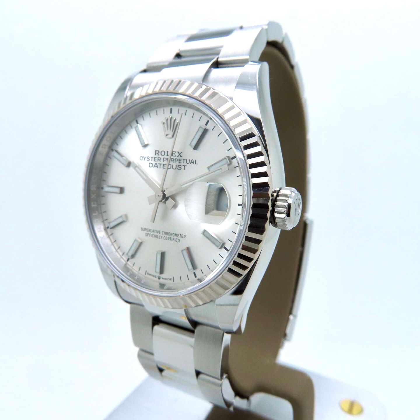 Rolex Datejust 36 126234 (2020) - Zilver wijzerplaat 36mm Staal (3/6)