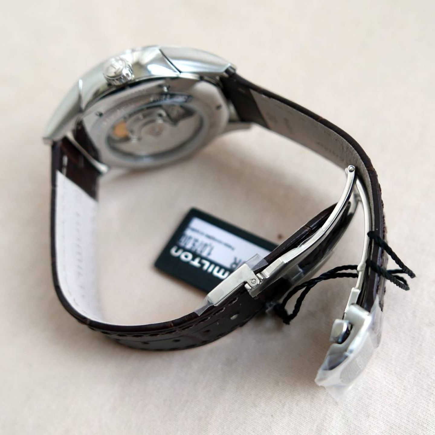 Hamilton Jazzmaster Regulator H42615553 (2025) - Silver dial 42 mm Steel case (8/8)