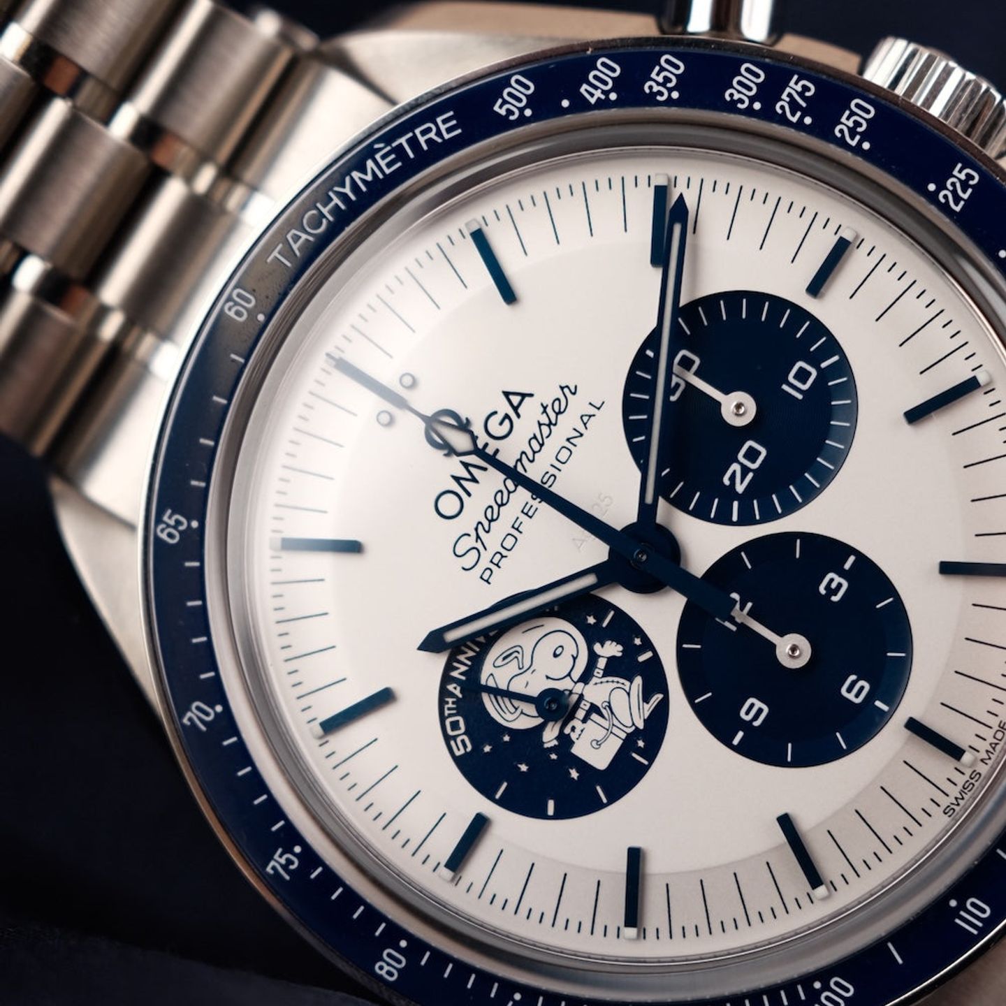 Omega Speedmaster 310.32.42.50.02.001 (2024) - Wit wijzerplaat 42mm Staal (1/8)