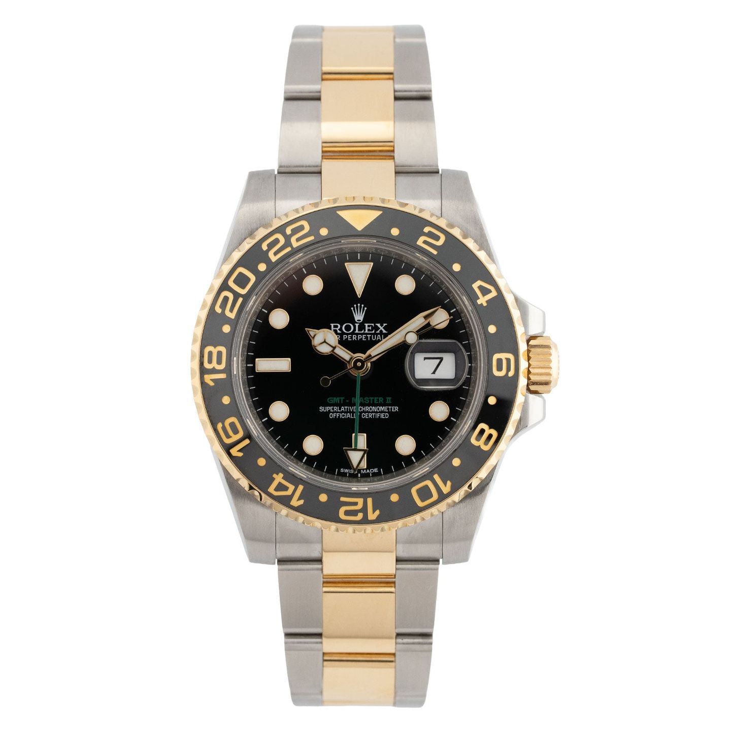 Rolex GMT-Master II 116713LN (2010) - 40mm Goud/Staal (1/3)
