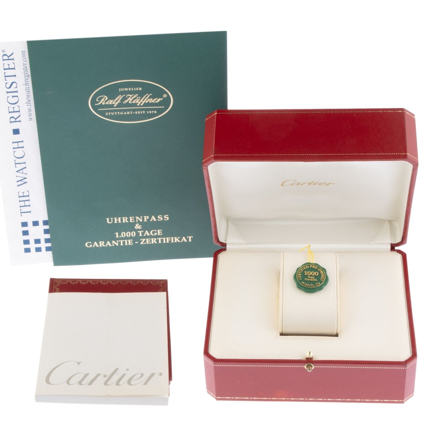 Cartier Tank Française 2302 (2002) - Zilver wijzerplaat 28mm Staal (2/7)